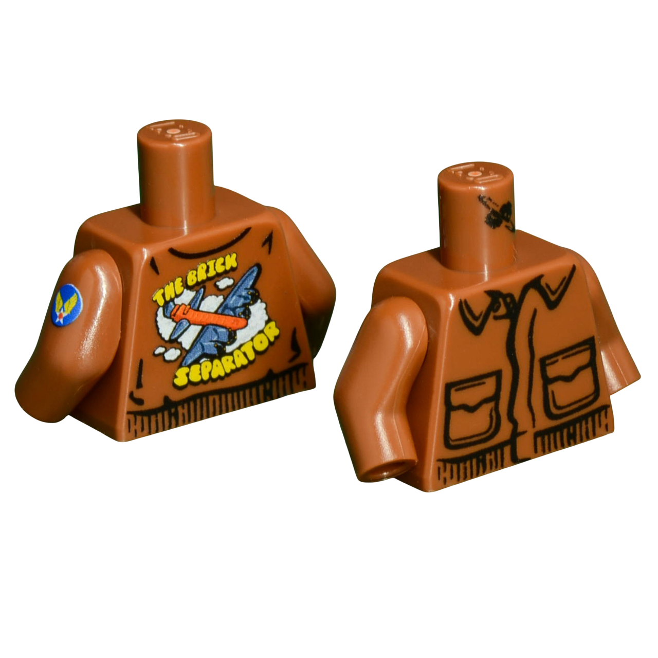 Brick Warp US A-2 Fliegerjacke Brick Separator