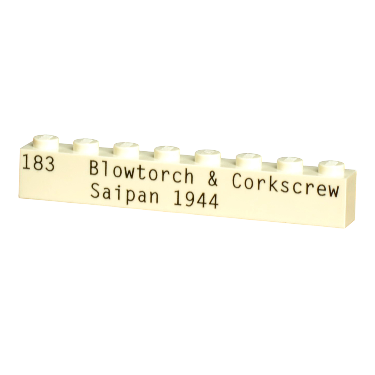 Brick Warp Blowtorch & Corkscrew WWII US Marine Flammenwerfer-Team - Saipan 1944