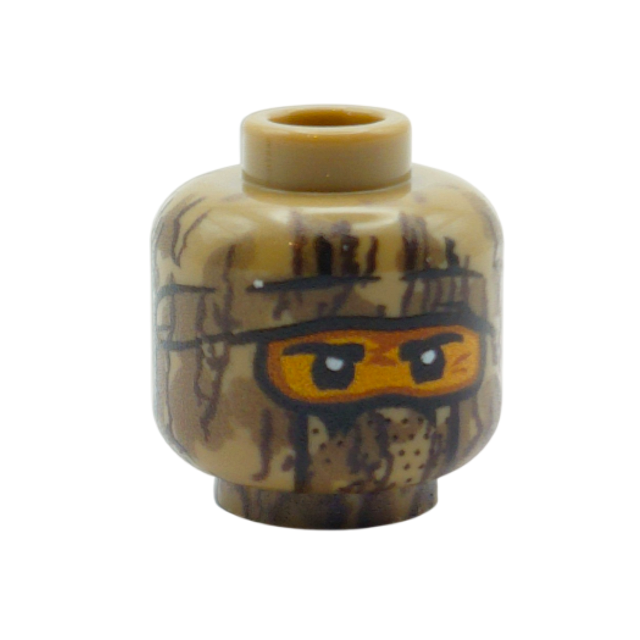 Brick Warp Hunter Camo Balaclava Kopf Medium Nougat - Dk Tan