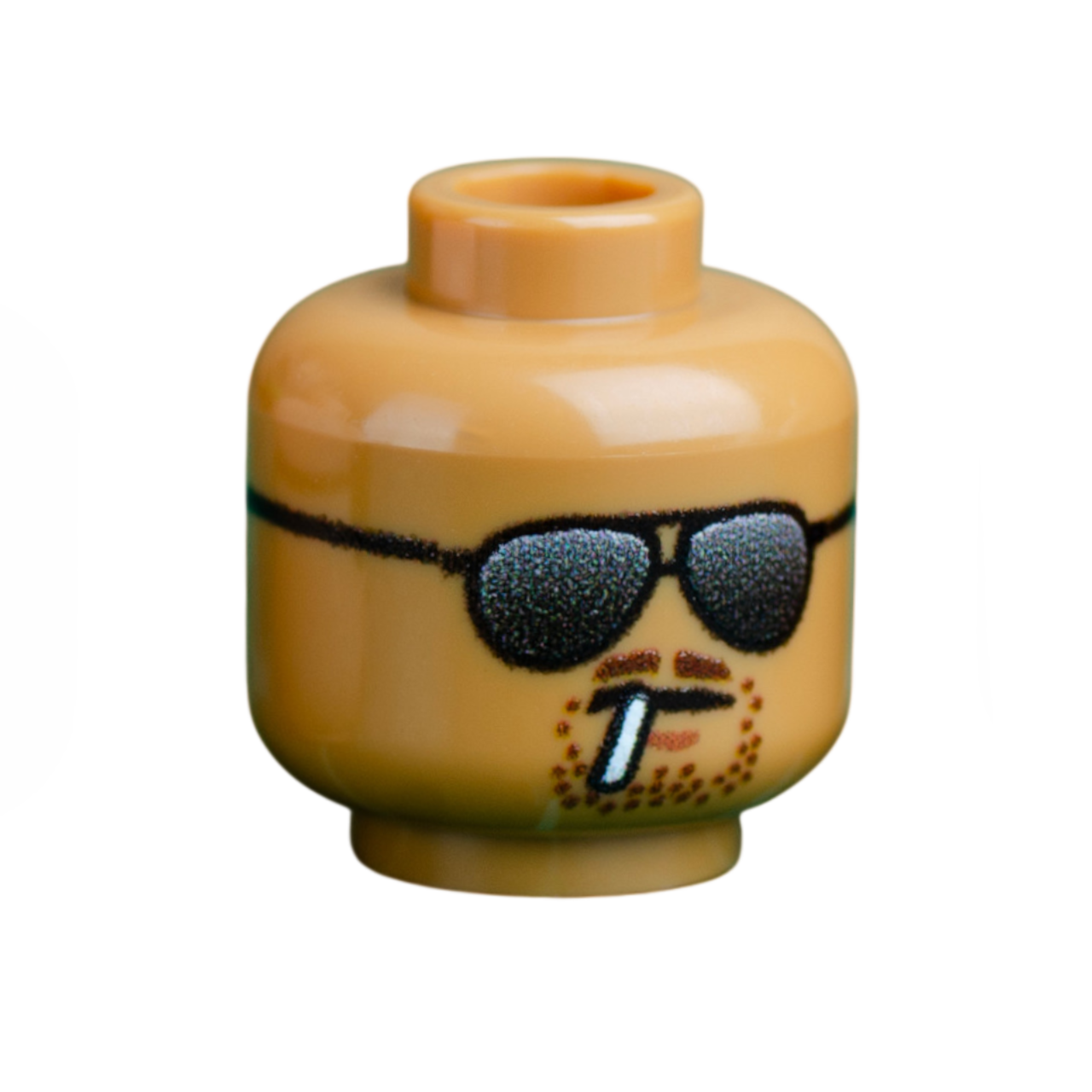 Brick Warp PMC Pfadfinder Kopf Medium Nougat