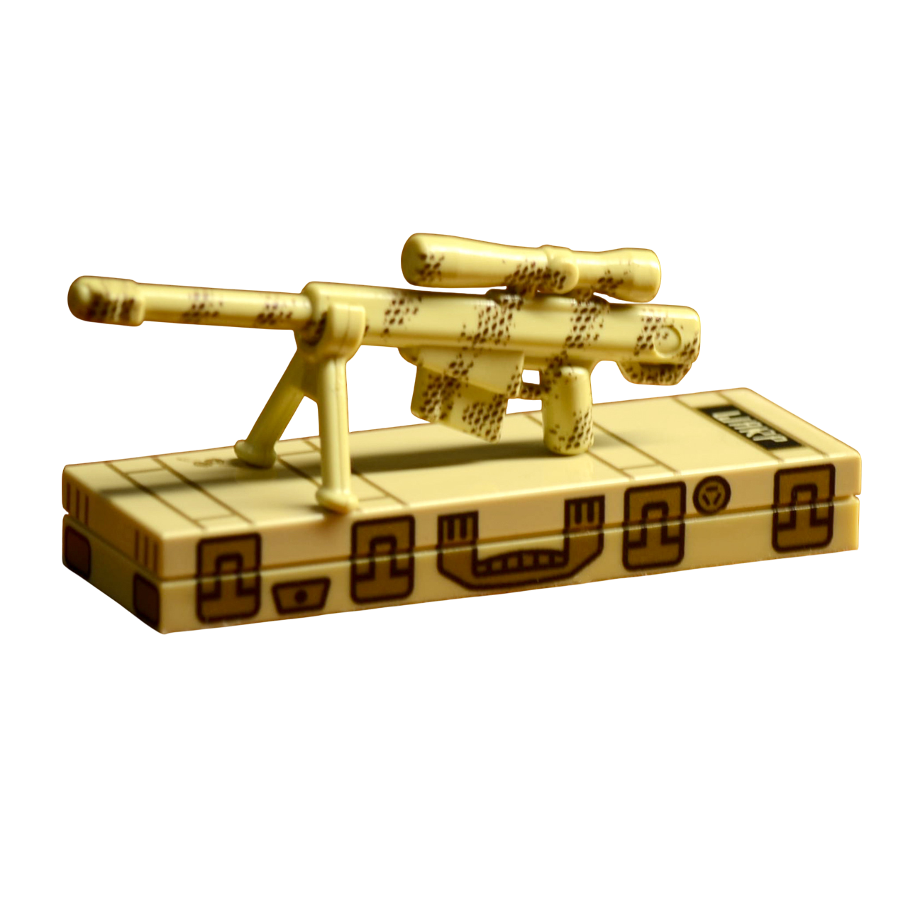 Brick Warp Bedruckter Hartschalenkoffer mit Camo Brickarms HCSR