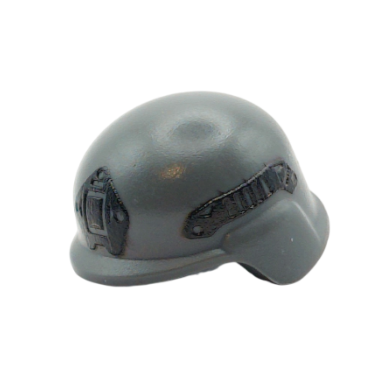 Brick Warp Texturbedruckter NVG-Halterung BrickArms® MCH-Helm Dark Grey