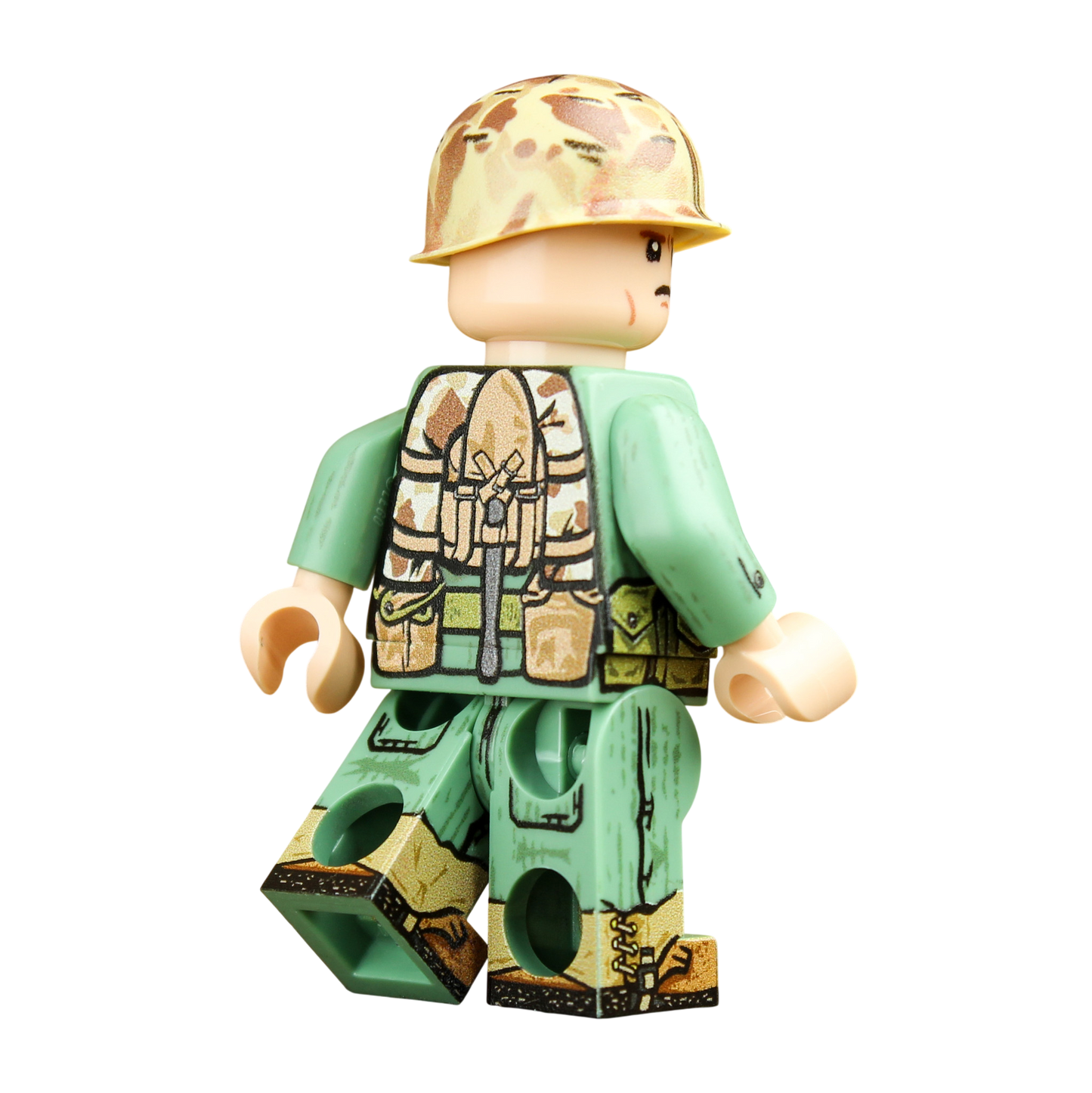 Brick Warp WWII US Marine Schütze - Okinawa 1945