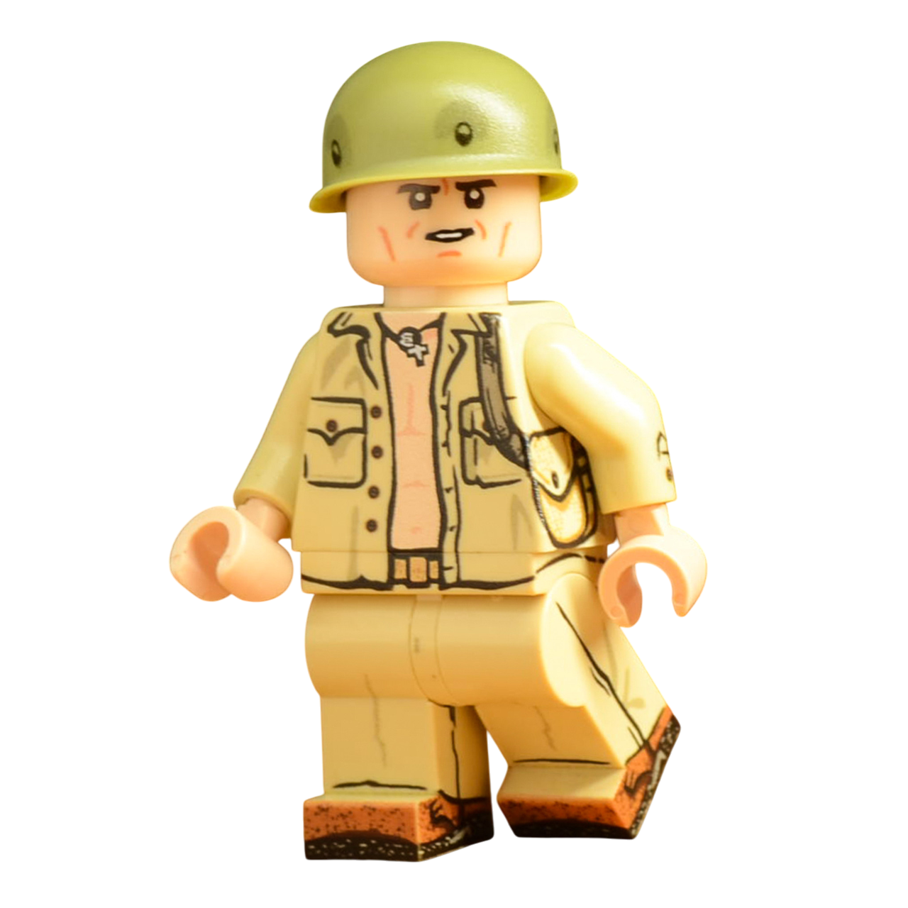 Brick Warp WWII US Marine Thompson Schütze Guadalcanal 1942