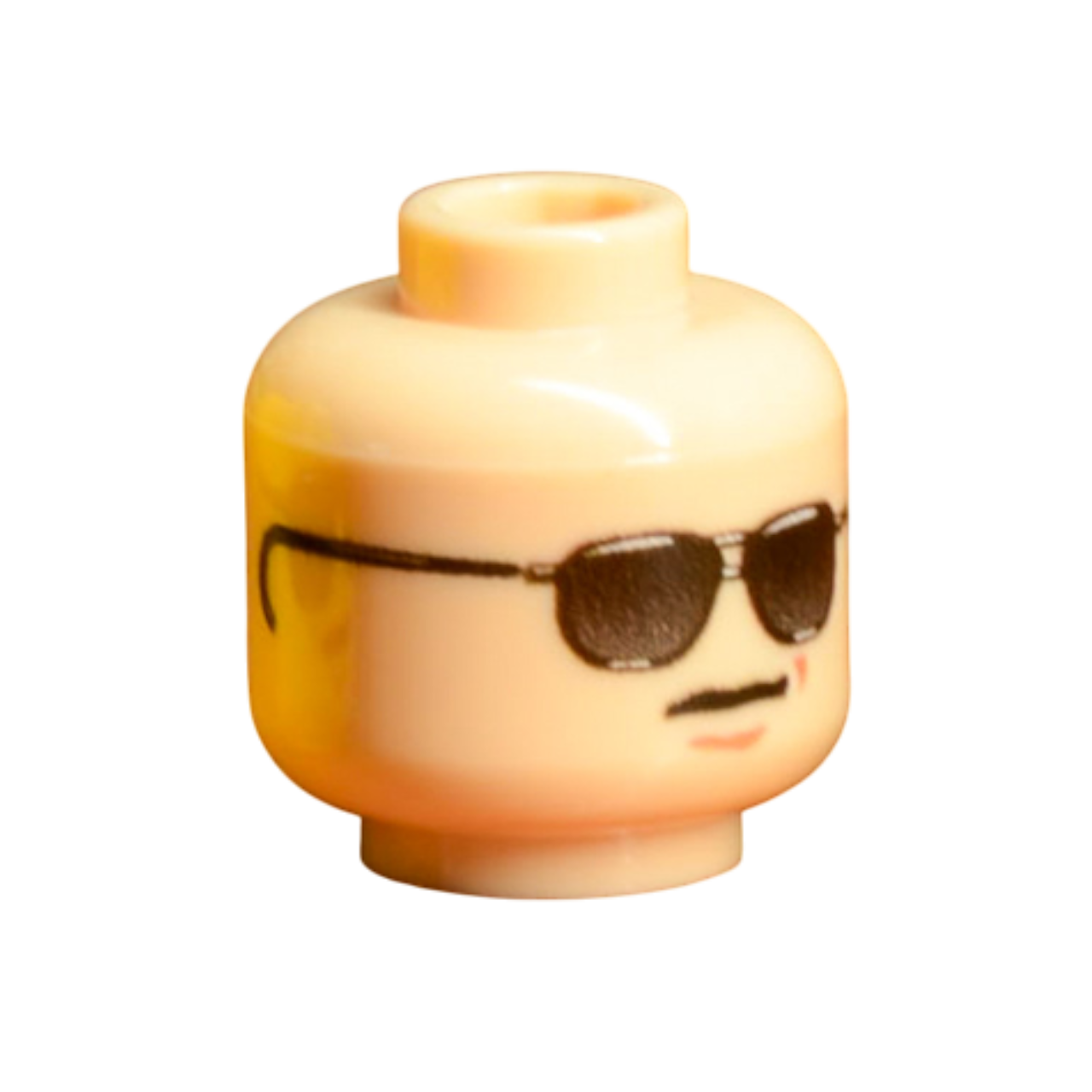 Brick Warp WWII US Sunglasses Head Light Nougat