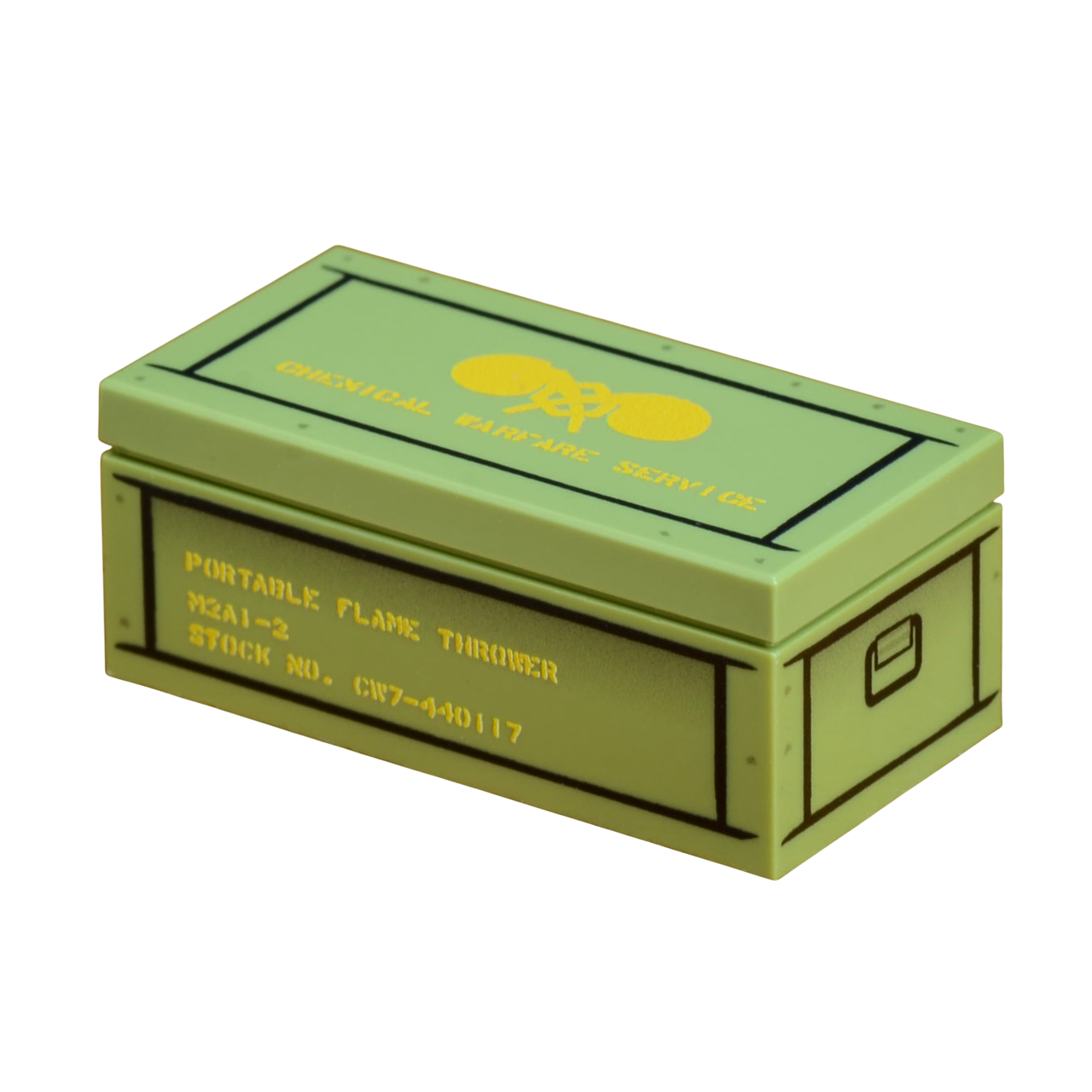 Brick Warp WWII M2-Flammenwerferkiste