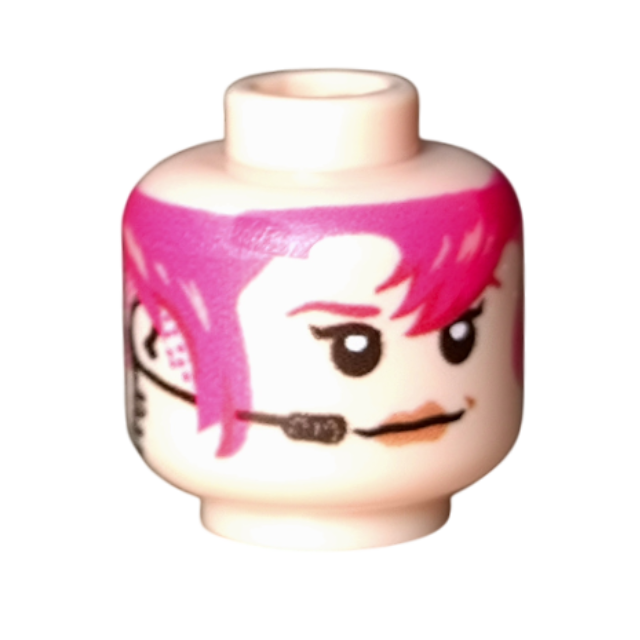 Brick Warp PMC Dispatcher Kopf Light Nougat
