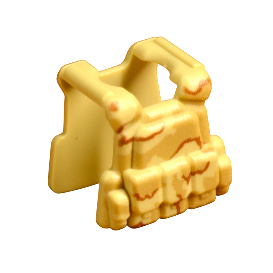 Brick Warp bedruckte BrickArms PCV Specialist Weste - Wüstentarn