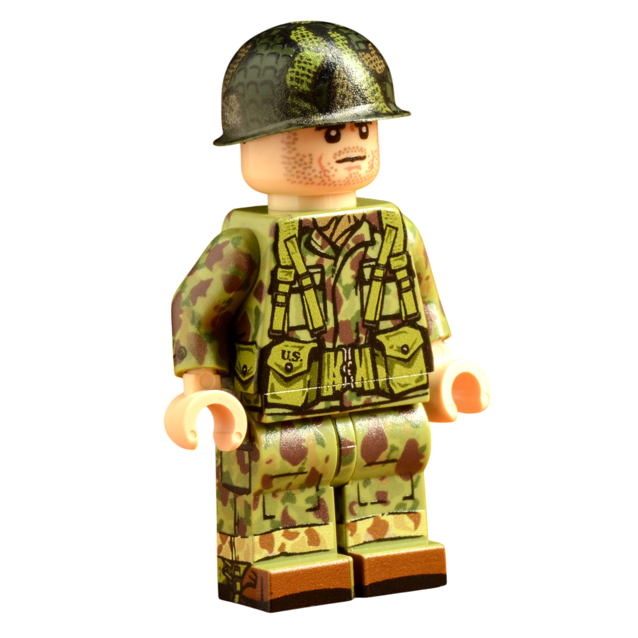 Brick Warp WWII 41st Armored Infantry Regiment BAR Schütze - Normandie 1944