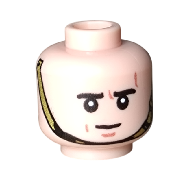 Brick Warp Kopf WWII M1 Helm Kinnriemen