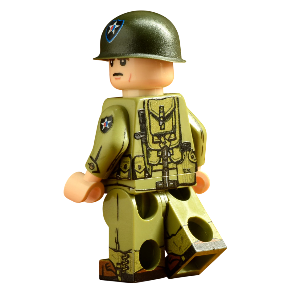 Brick Warp WW2 US-Army Schütze - 2. Infanteriedivision - Normandie 1944