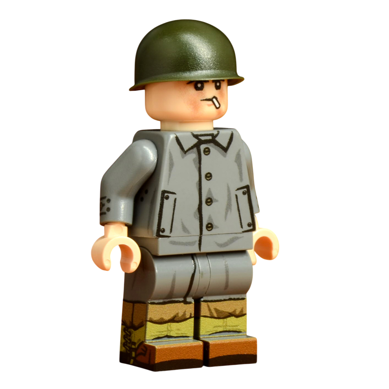 Brick Warp WWII US Armee Regenmantel Limitierte Auflage einfachen Variante