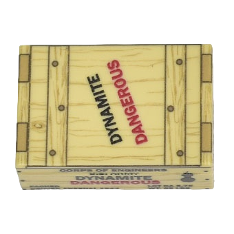 Kiste mit Dynamit
