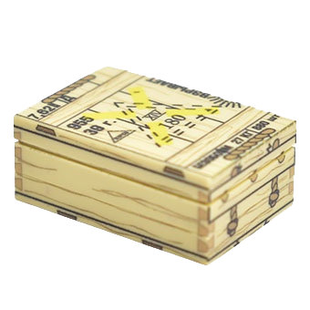Sowjetische Munitionskiste 7,62 × 54 mm schweres Geschoss "D"