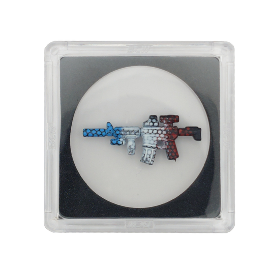 BrickArms M4 TAC - BM4 CUSTOM - Handbemaltes Laundry Bag Camo - Freedom Edition