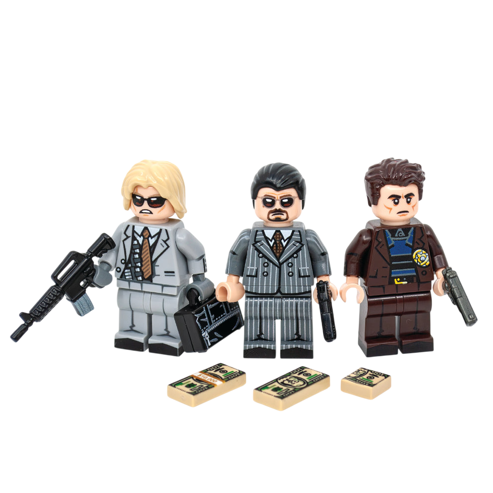 Brick Battlefield Heist Figuren Pack