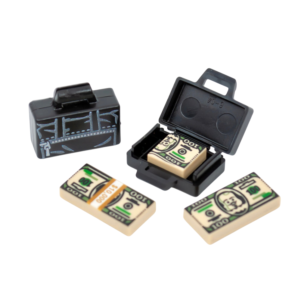 Brick Battlefield Heist Figuren Pack