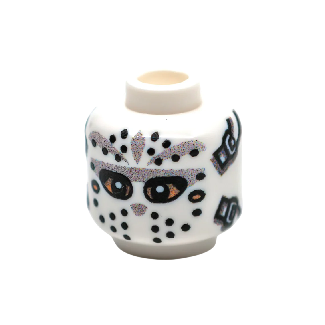 Brick Battlefield Hockey Mask Head