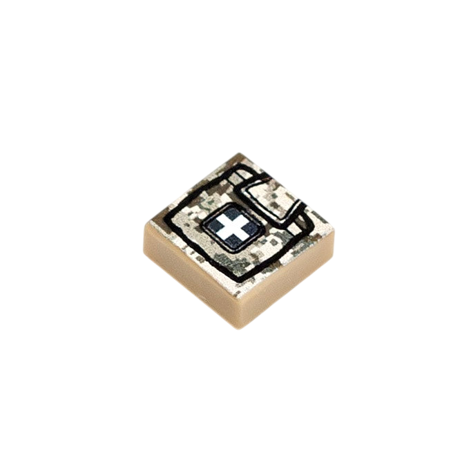 Brick Battlefield Medikit Fliese