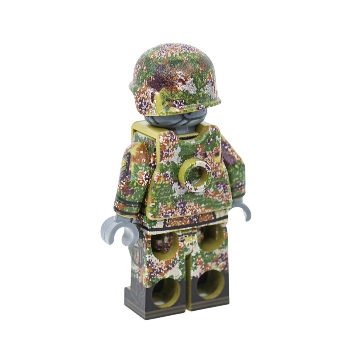 Brick Battlefield PLA Maschinengewehrschütze