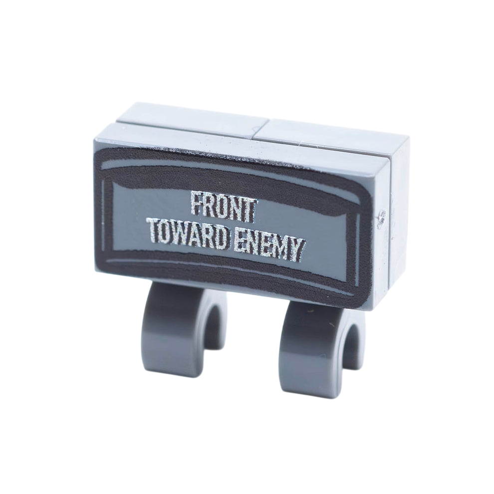 Brick Battlefield bedruckte Claymore