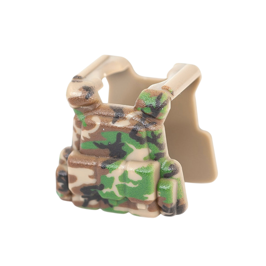 Brick Battlefield bedruckte PCV Weste - Woodland