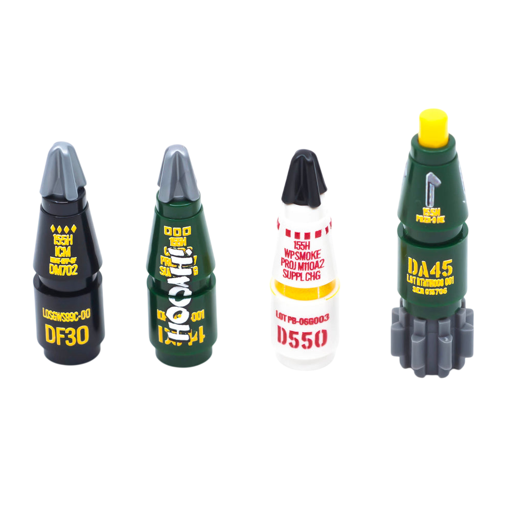 Brick Battlefield bedruckte Projektile Pack