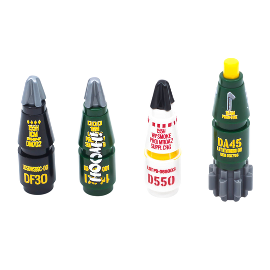 Brick Battlefield bedruckte Projektile Pack