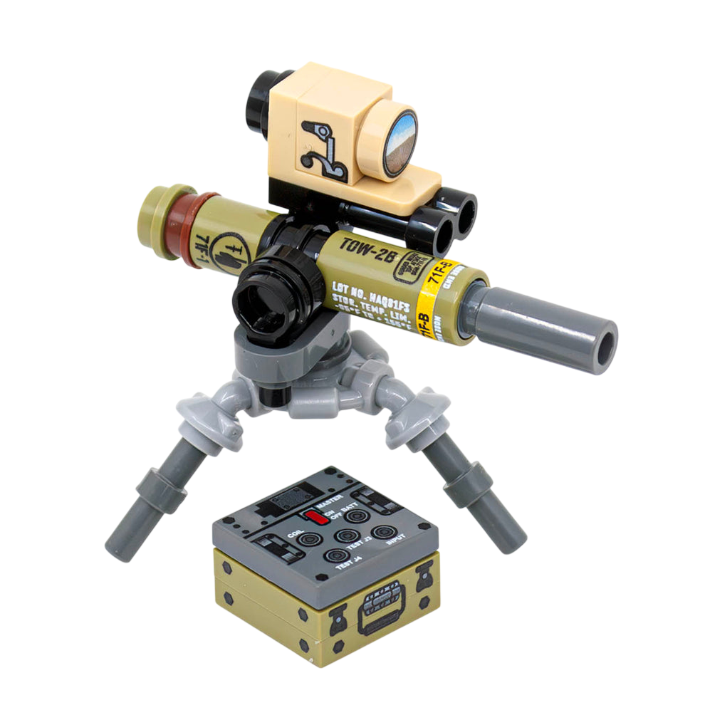 Brick Battlefield Printed TOW Launcher