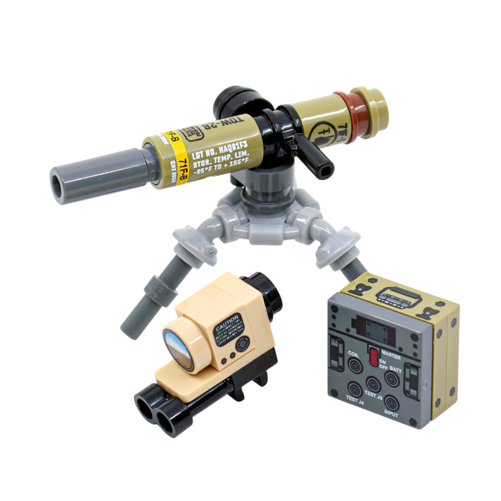 Brick Battlefield Printed TOW Launcher