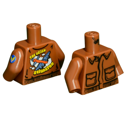 Brick Warp US A-2 Fliegerjacke Brick Separator