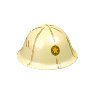Brick Warp Type 90 Japanese Helmet - Texture Printed Star