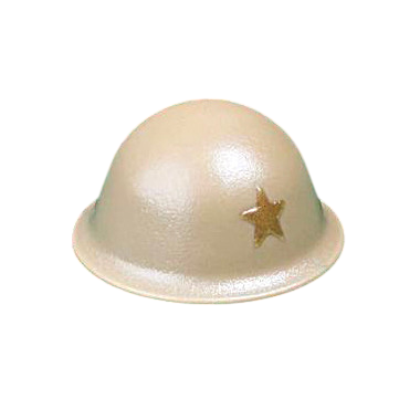 Brick Warp Typ 90 Japanischer Helm – Stern mit Strukturdruck