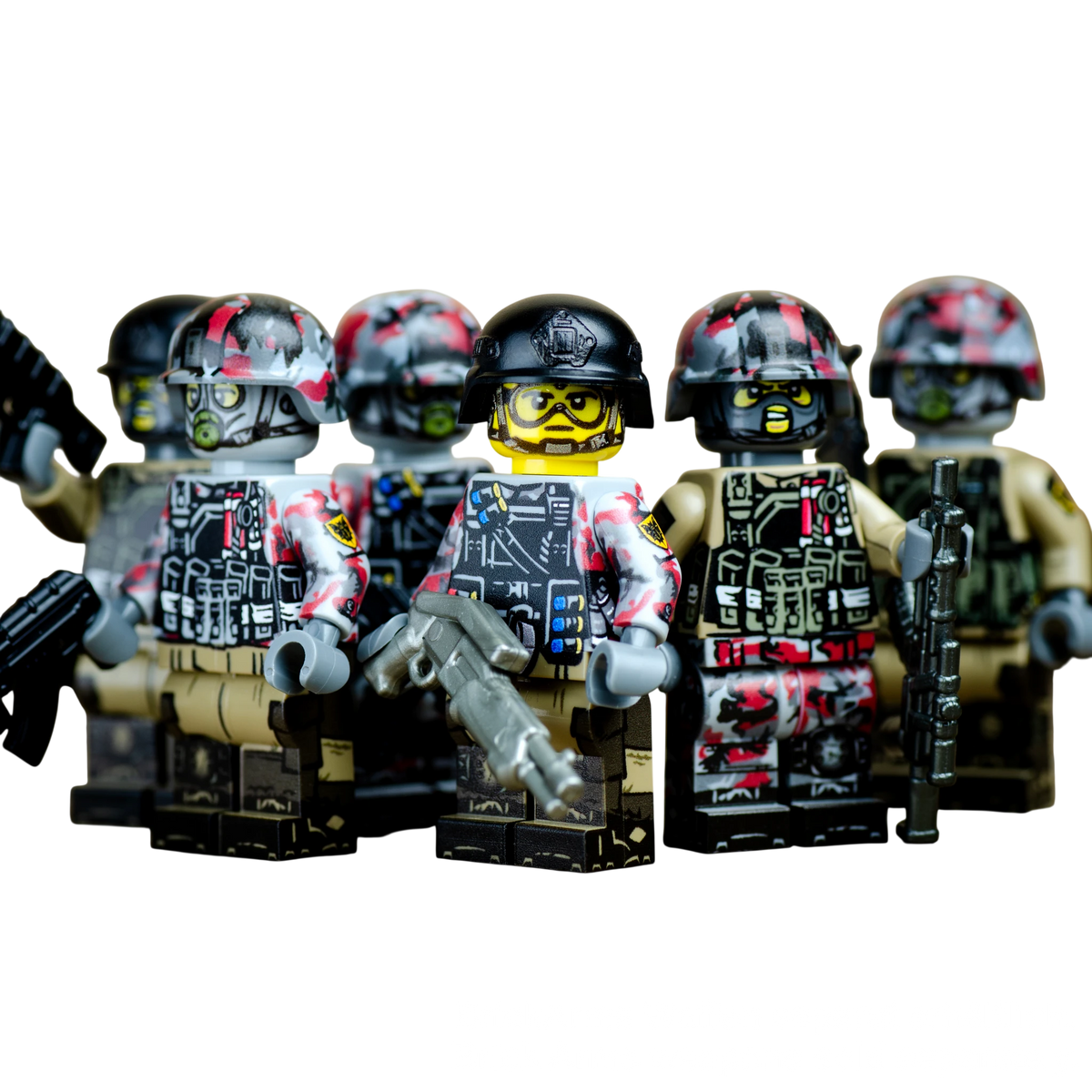 Brick Warp Burger Town Reinforcement Minifigure