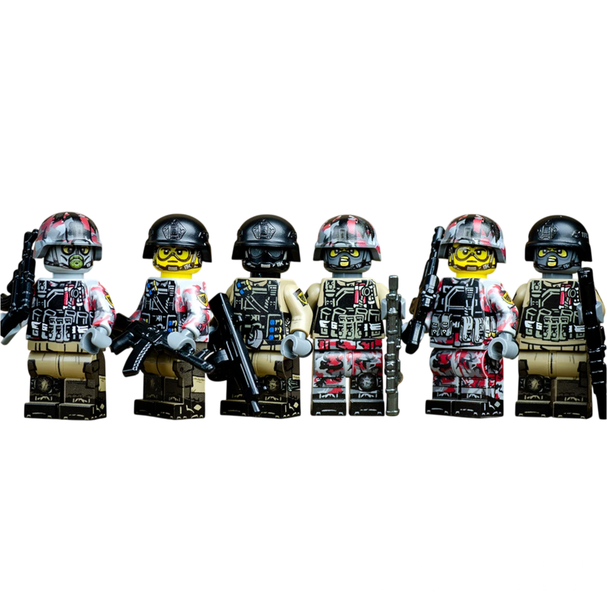 Brick Warp Burger Town Reinforcement Minifigure