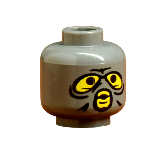 Brick Warp Cheeki breeki Balaclava Kopf Gelb