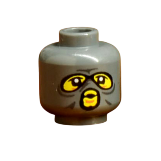 Brick Warp Cheeki breeki Balaclava Head Yellow