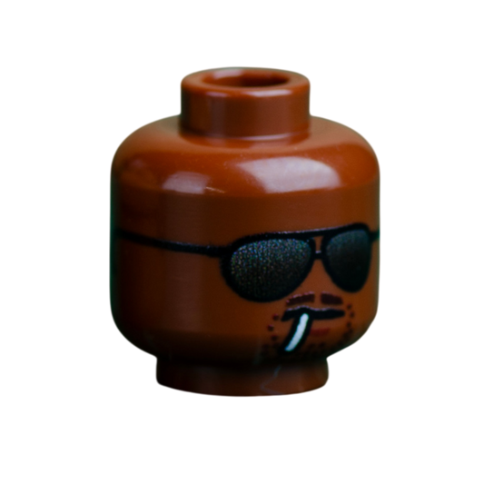 Brick Warp PMC Mercenary Pathfinder Head Reddish Brown