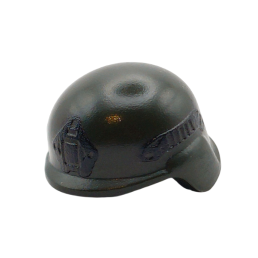 Brick Warp Texture Printed NVG Mount BrickArms® MCH Helmet OD Green