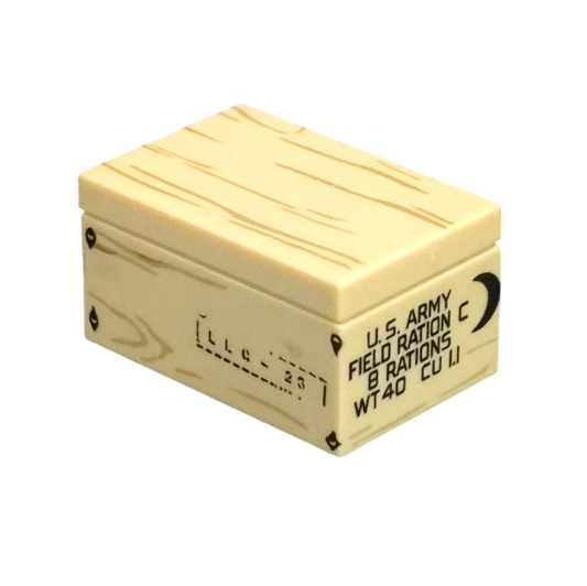 Brick Warp WWII WWII C-Ration Crate