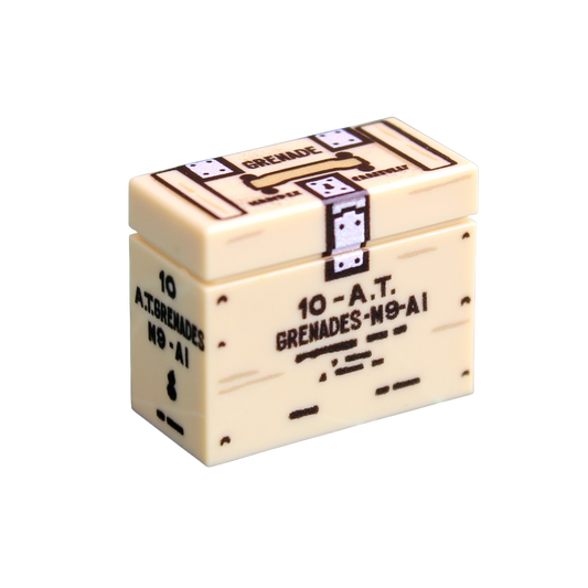 Brick Warp WWII Kiste mit M9A1-Gewehrgranaten