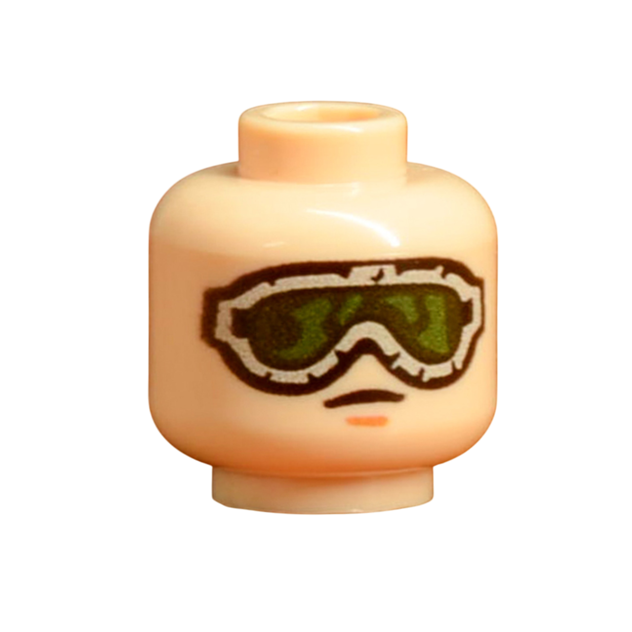 Brick Warp WWII Polaroid "Tanker" Goggles Head 