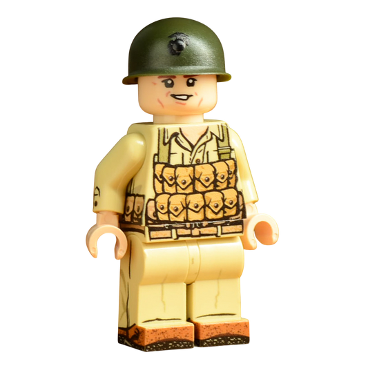 Brick Warp WWII US Marine Grenadier Guadalcanal 1942