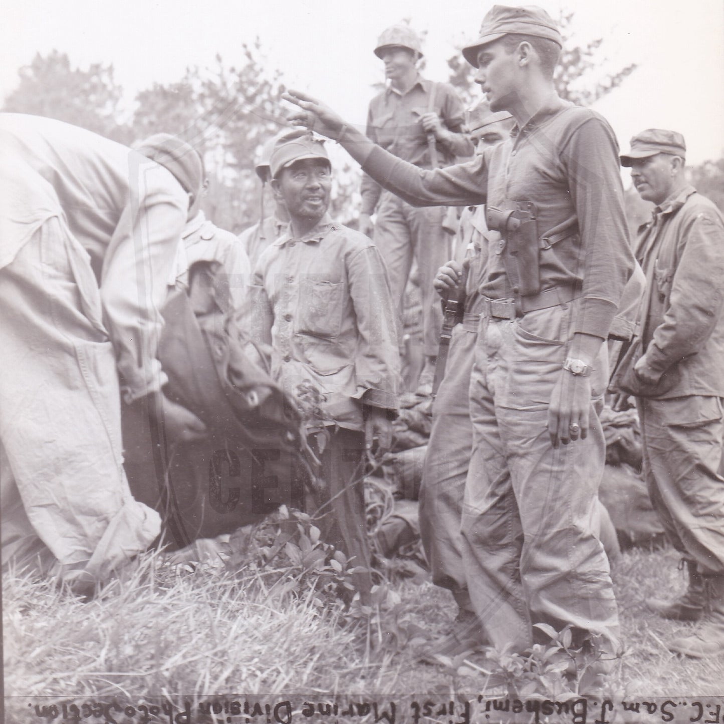 Brick Warp WWII US Marine Aufklärer - Okinawa 1945