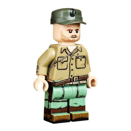 Brick Warp WWII US Marine Offizier - Okinawa 1945