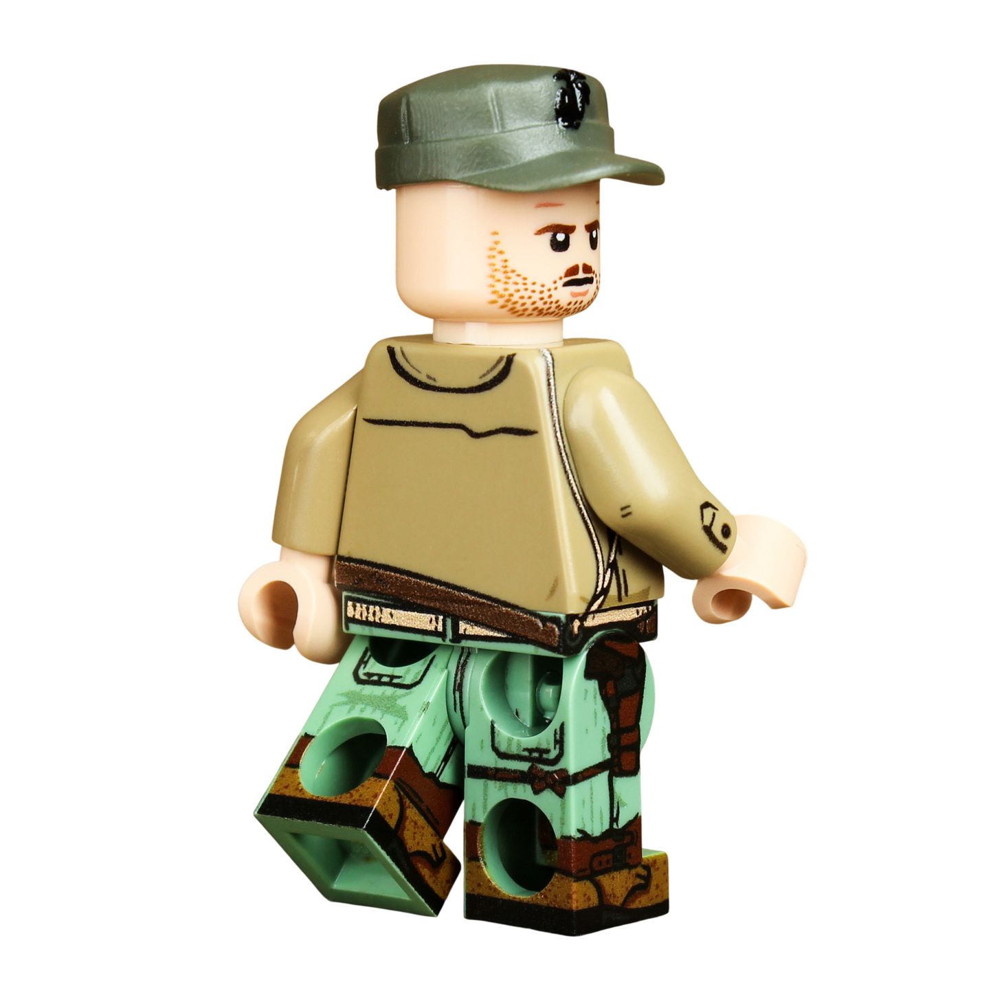Brick Warp WWII US Marine Offizier - Okinawa 1945