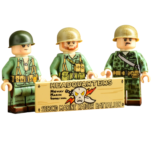 WWII US Marine Raider Truppe - Guadalcanal 1943