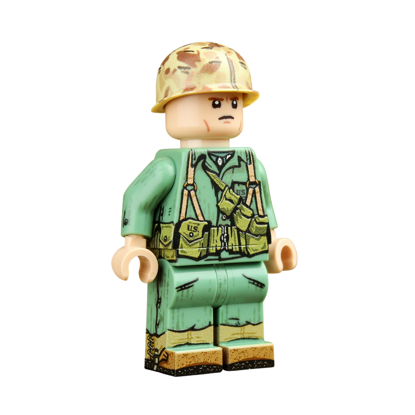 Brick Warp WWII US Marine Schütze - Okinawa 1945