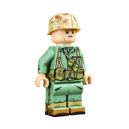 Brick Warp WWII US Marine Schütze - Okinawa 1945