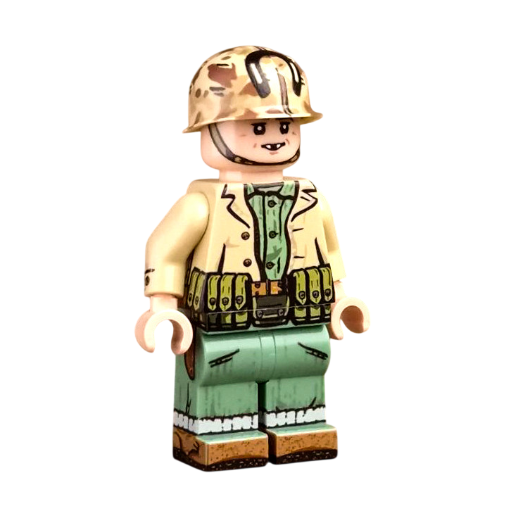 Brick Warp WWII US Marine Thompson Schütze - Okinawa 1945